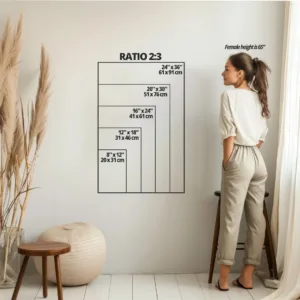 photo frame size chart