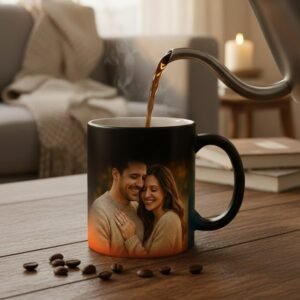 Photo Printed Magic Mug (Black)
