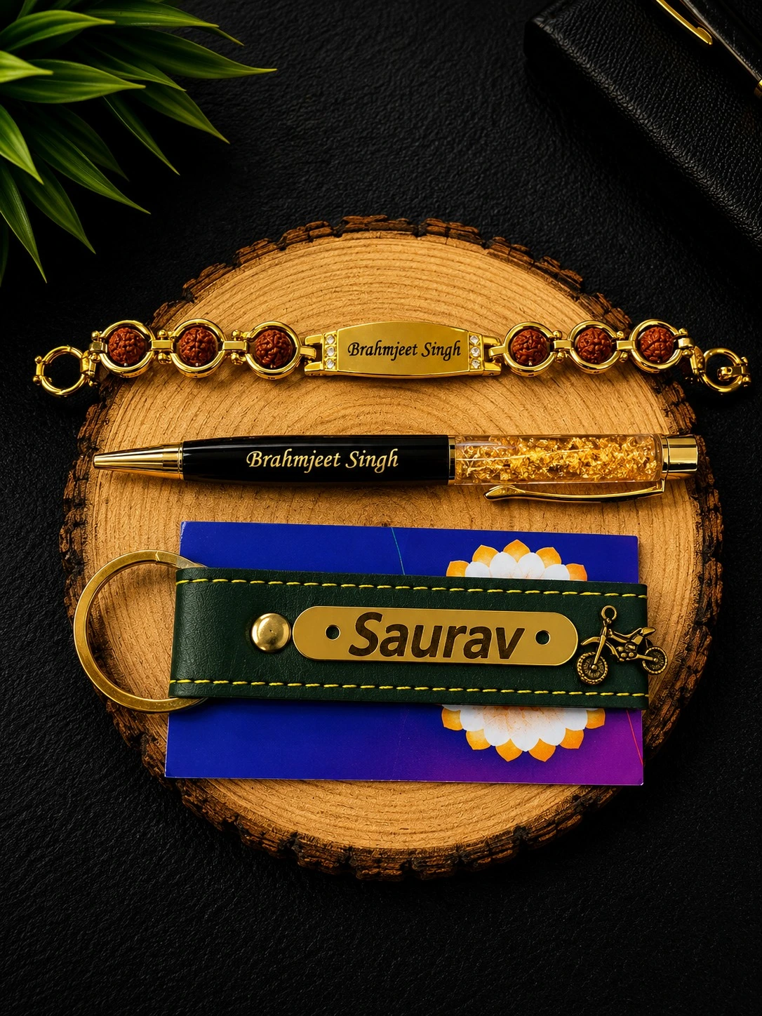 325b2161-5b14-45ce-bbb8-e75d2d630986 (1) personalized gift combo, custom gift combo, personalized gift for men, custom name gift, engraved bracelet, personalized bracelet, custom name bracelet, engraved pen, personalized pen