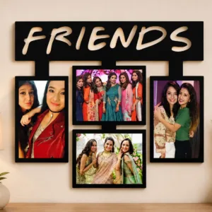 friends photo cutout frame, personalized friends frame, custom friends photo frame, friends wall decor, friendship photo frame, friends collage frame, custom collage frame