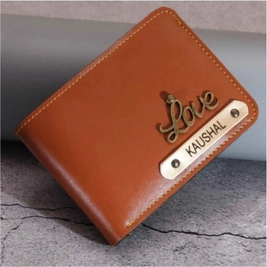 3d5de031-367b-42b2-b6bc-4f362ce9aa3d personalized wallet, custom name wallet, engraved wallet for men, leather wallet with name, customized men's wallet, brown leather wallet