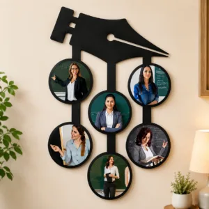 personalized teacher photo frame, teacher photo cutout frame, custom teacher gift, teacher wall decor, teacher photo collage, teacher memory frame, teacher appreciation gift, teacher day gift, personalized teacher frame