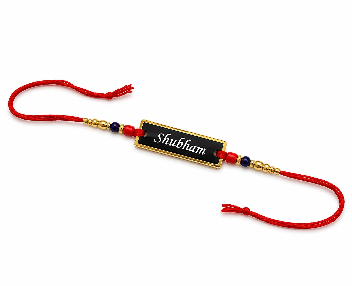 cd1898ed-f8b6-415b-8ab5-5d7cd03f423f personalized thread rakhi, personalized name rakhi, custom name rakhi, engraved name rakhi, name plate rakhi, custom thread rakhi, rakhi for brother, personalized rakhi for brother